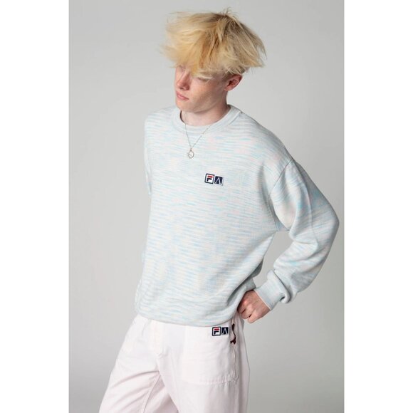 FILA x Aries Space Dye Knit Sweater in Blue - Picture 2 of 4